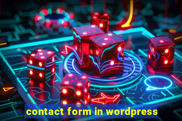 contact form in wordpress