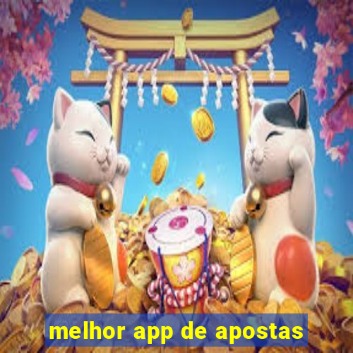 melhor app de apostas