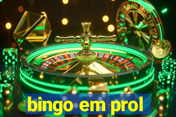 bingo em prol