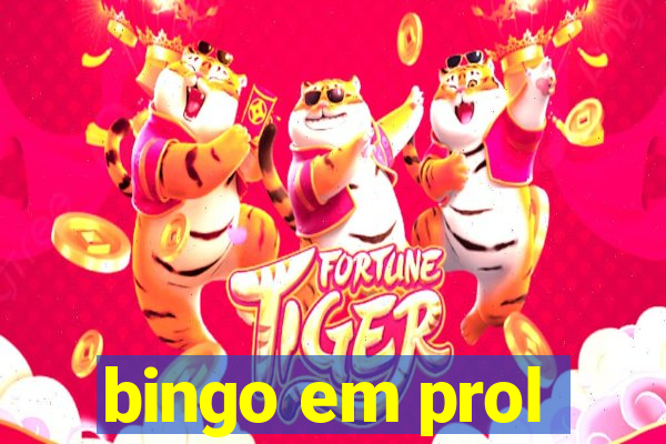 bingo em prol