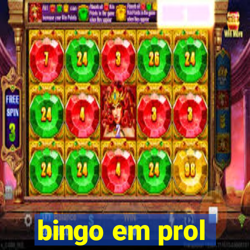 bingo em prol