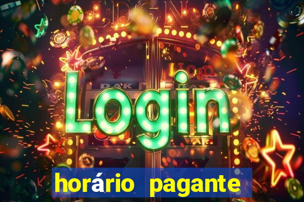 horário pagante fortune tiger