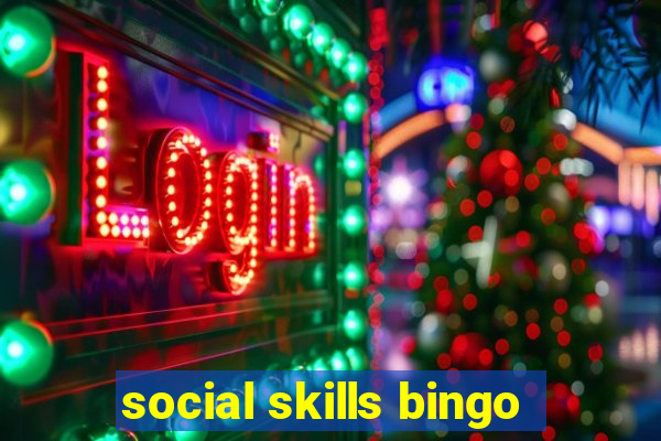 social skills bingo