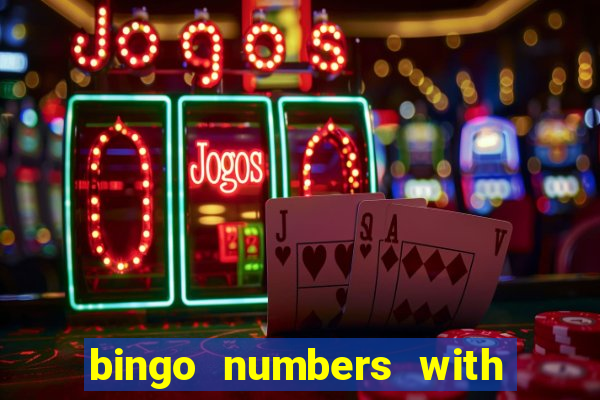 bingo numbers with highest probability