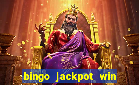 bingo jackpot win real money