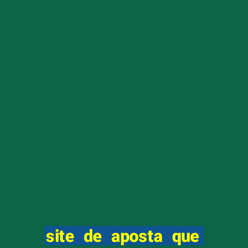 site de aposta que paga no cadastro