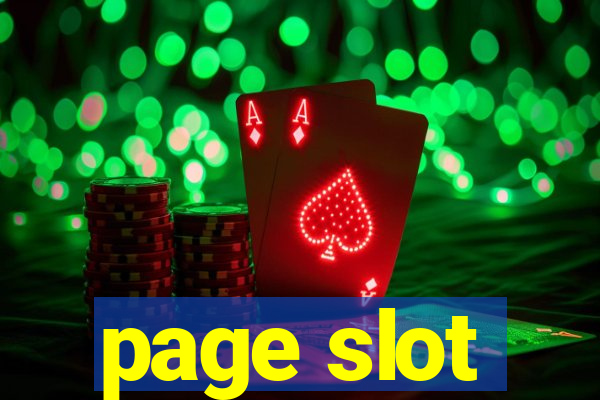 page slot