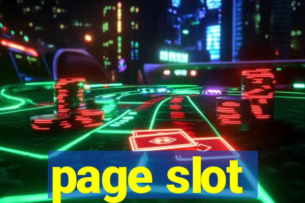 page slot