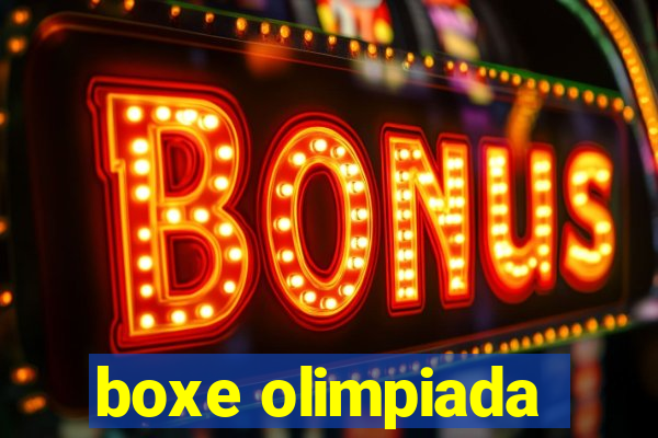 boxe olimpiada