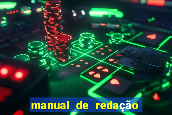 manual de redação folha de são paulo pdf