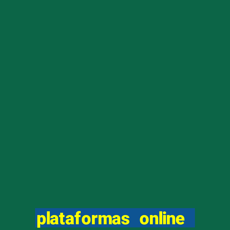 plataformas online de jogos