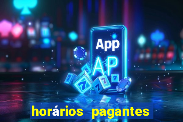 horários pagantes fortune rabbit hoje