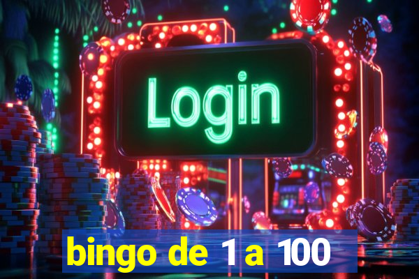 bingo de 1 a 100