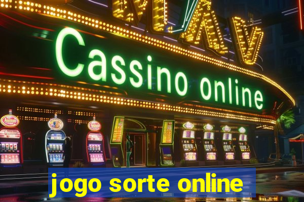 jogo sorte online