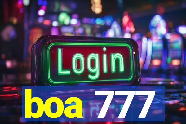 boa 777