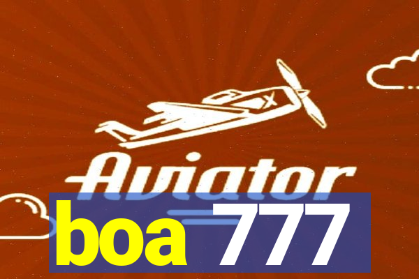 boa 777