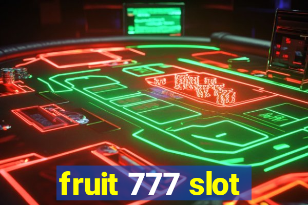 fruit 777 slot