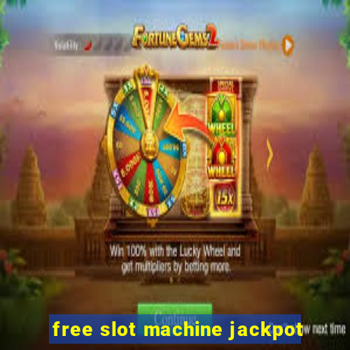 free slot machine jackpot