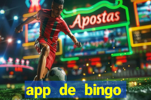 app de bingo valendo dinheiro