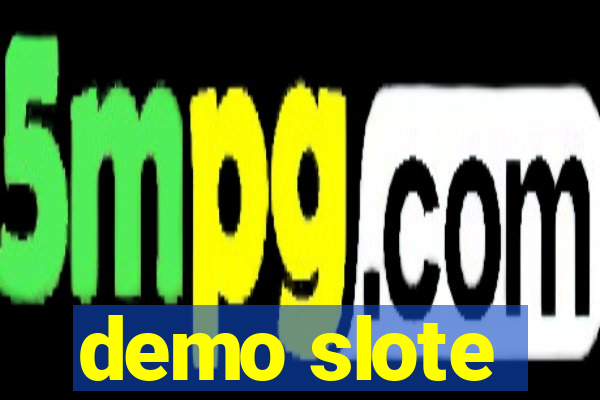 demo slote