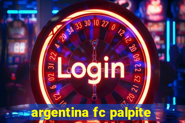 argentina fc palpite