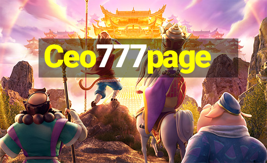 Ceo777page