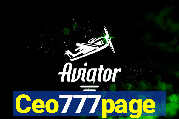 Ceo777page