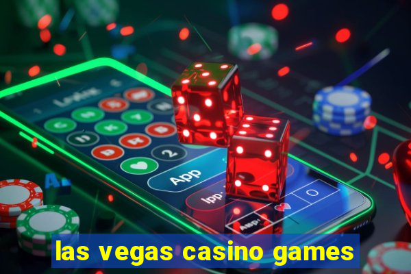 las vegas casino games