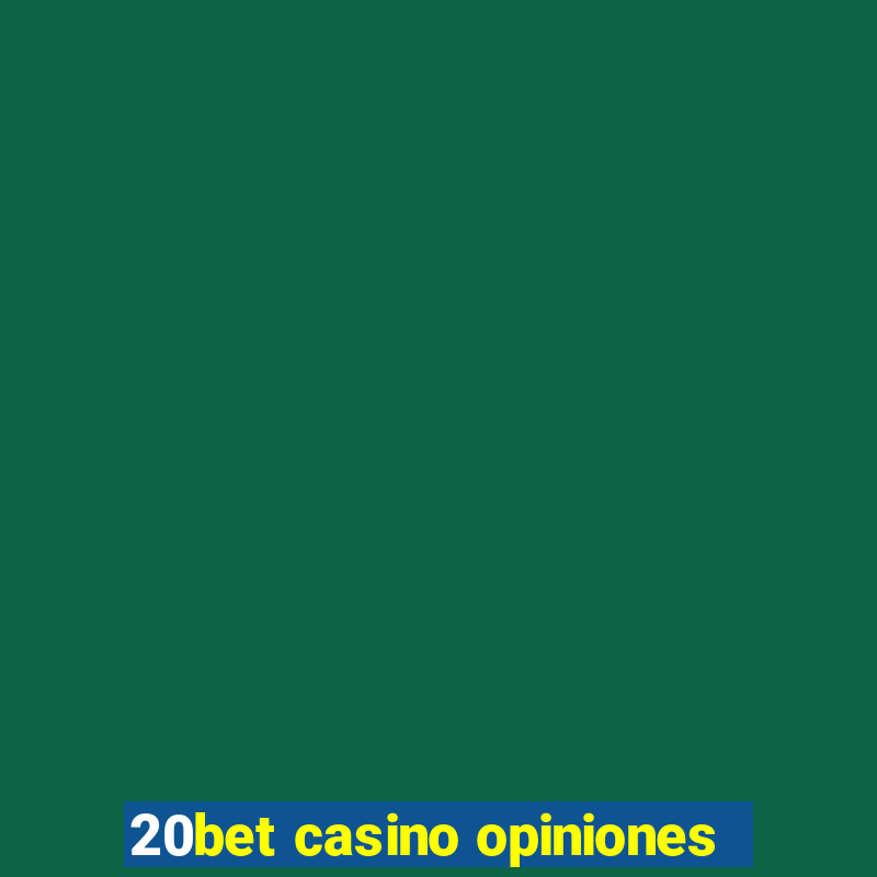 20bet casino opiniones