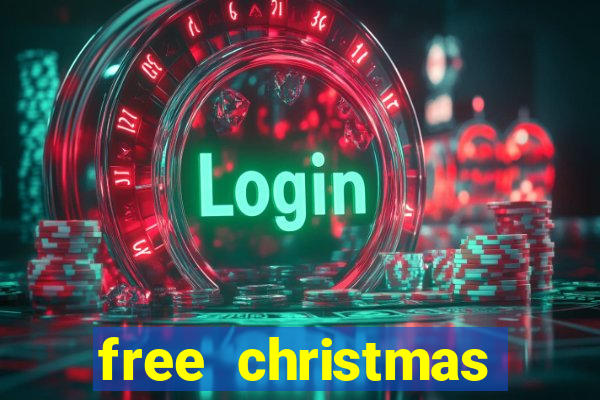 free christmas bingo cards