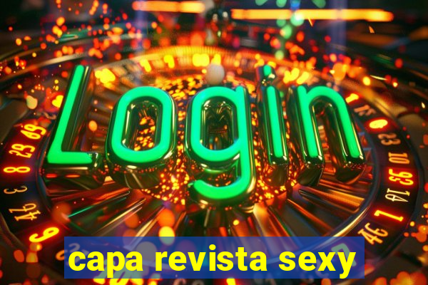 capa revista sexy