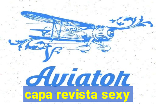 capa revista sexy