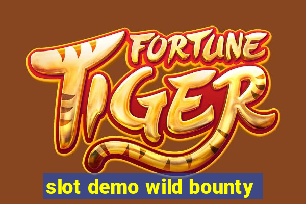 slot demo wild bounty