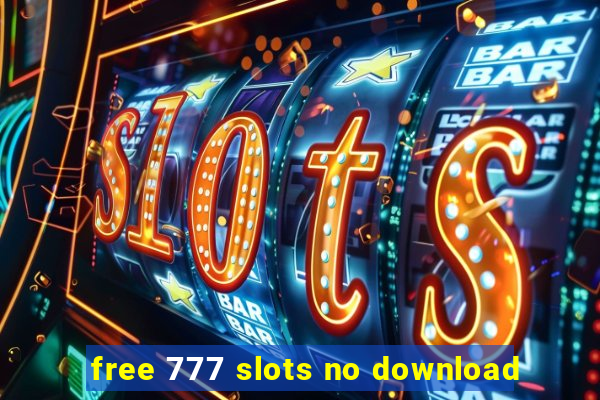 free 777 slots no download