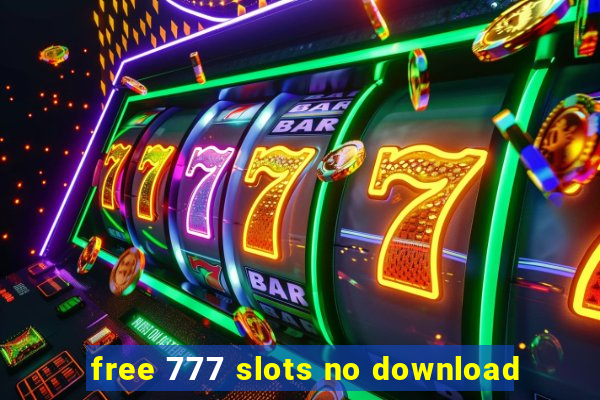 free 777 slots no download