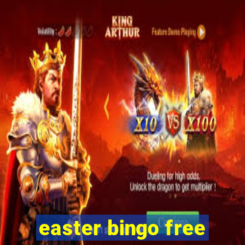 easter bingo free