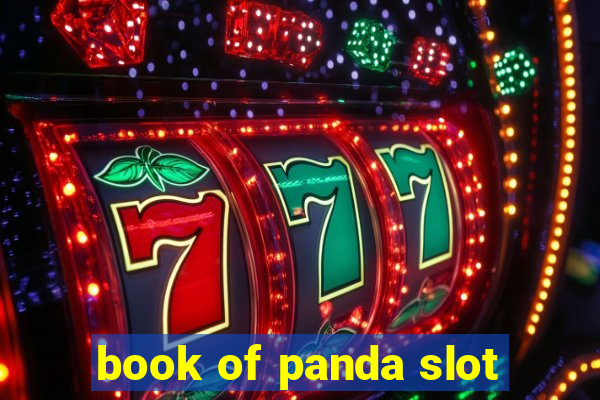 book of panda slot