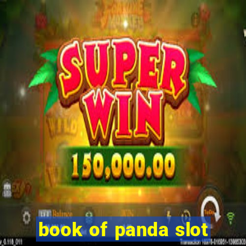 book of panda slot