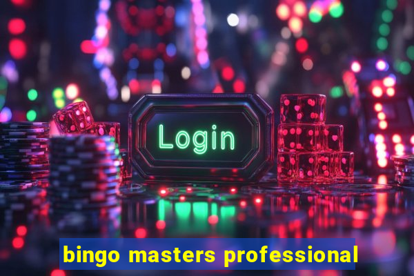 bingo masters professional