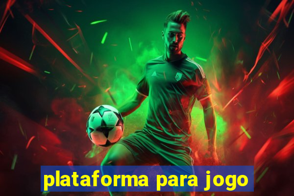 plataforma para jogo