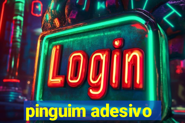 pinguim adesivo