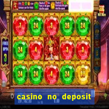 casino no deposit welcome bonus