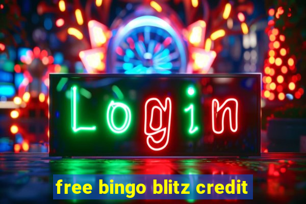 free bingo blitz credit