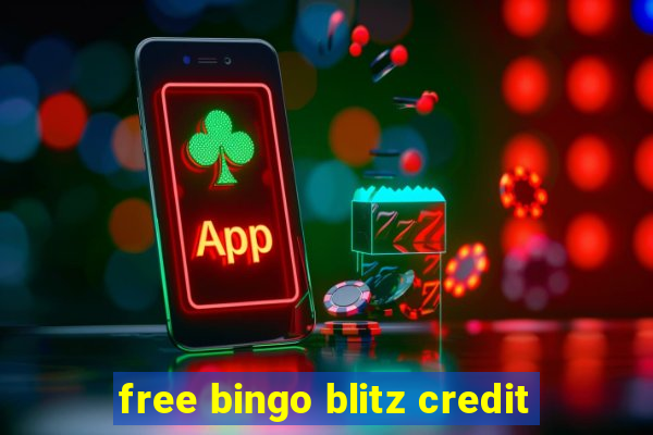 free bingo blitz credit