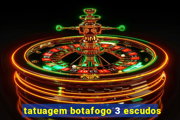 tatuagem botafogo 3 escudos