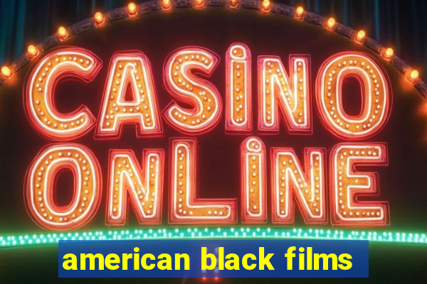 american black films