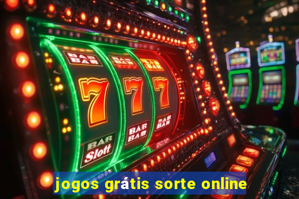 jogos grátis sorte online