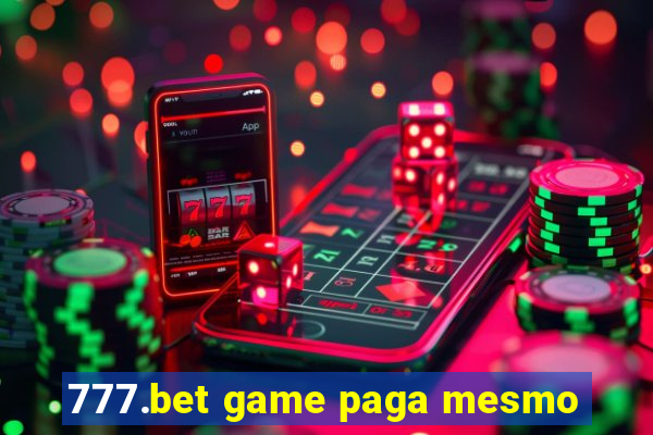 777.bet game paga mesmo