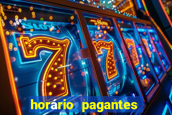 horário pagantes fortune tiger