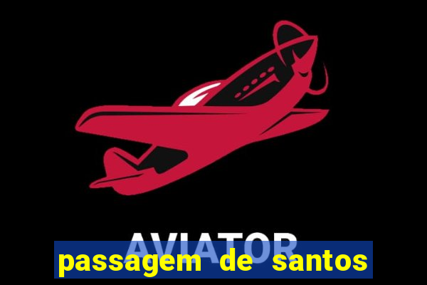 passagem de santos para guarulhos aeroporto